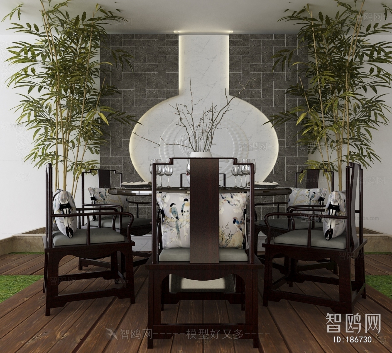 New Chinese Style Dining Table And Chairs