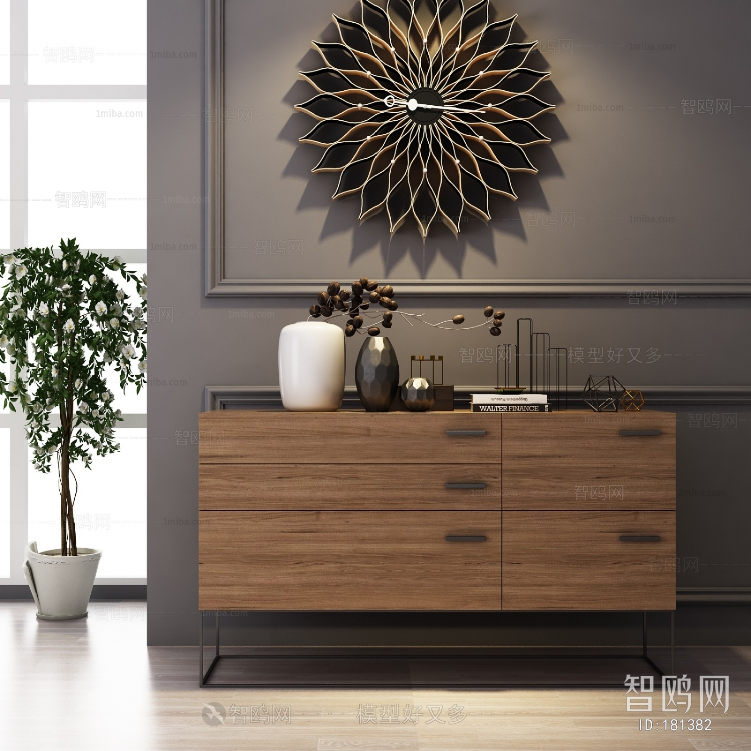 Modern Side Cabinet/Entrance Cabinet