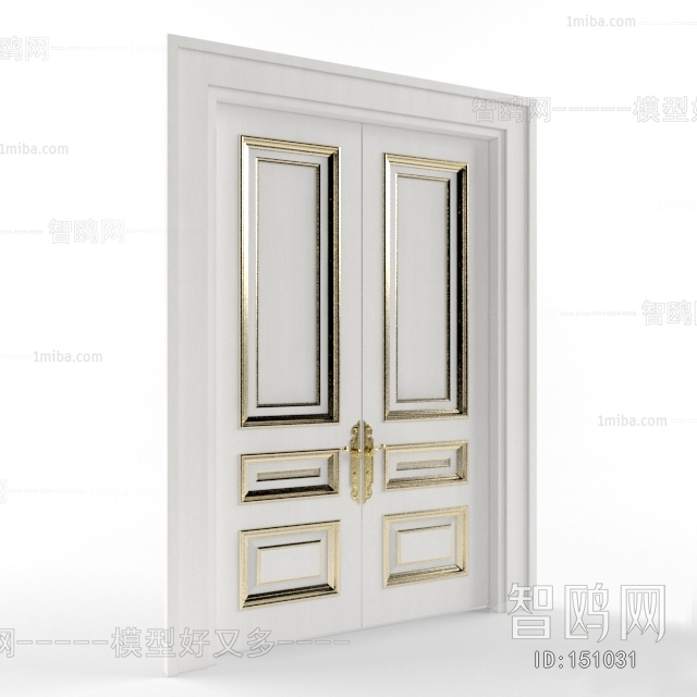 European Style Solid Wood Door