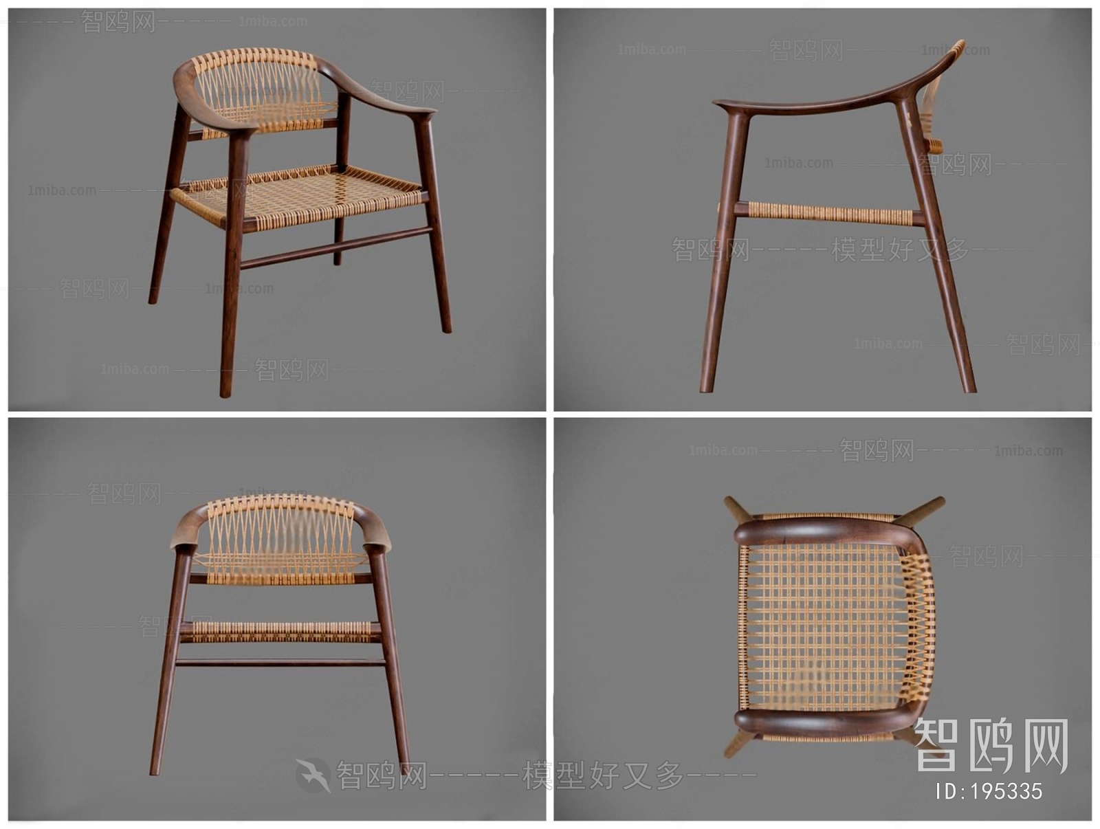 New Chinese Style Single Chair