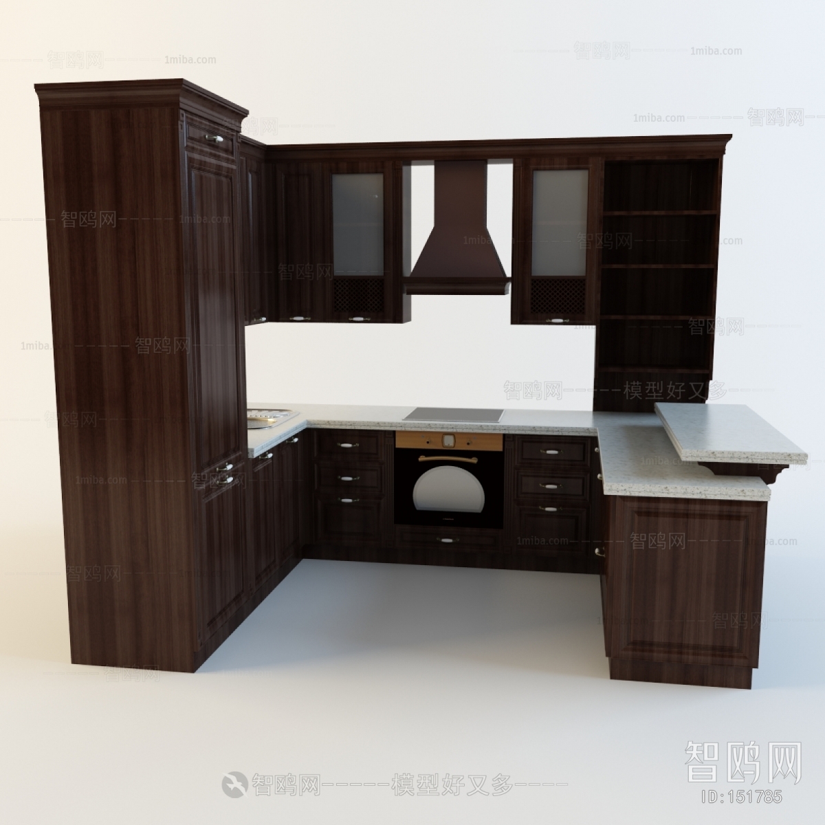 European Style Kitchen Cabinet