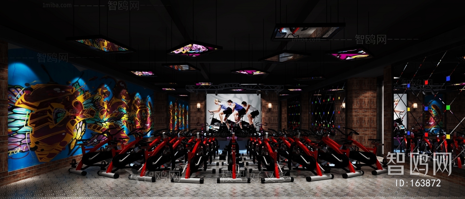 Industrial Style Gym