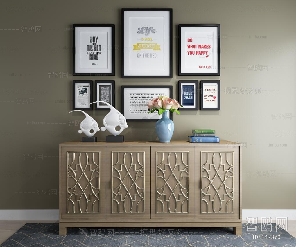 Modern Side Cabinet/Entrance Cabinet