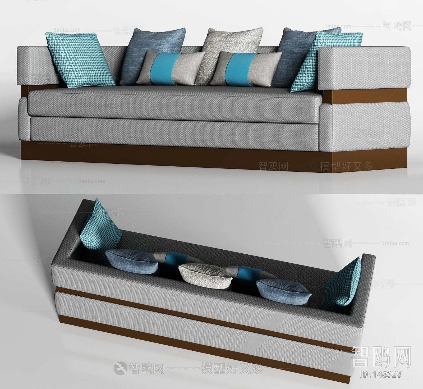 Modern Multi Person Sofa