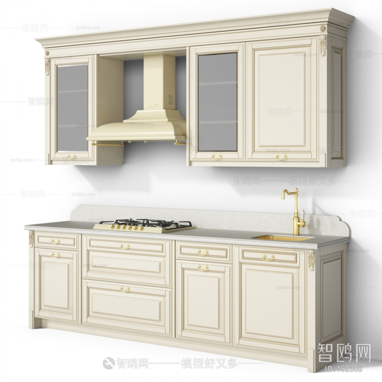 European Style Kitchen Cabinet