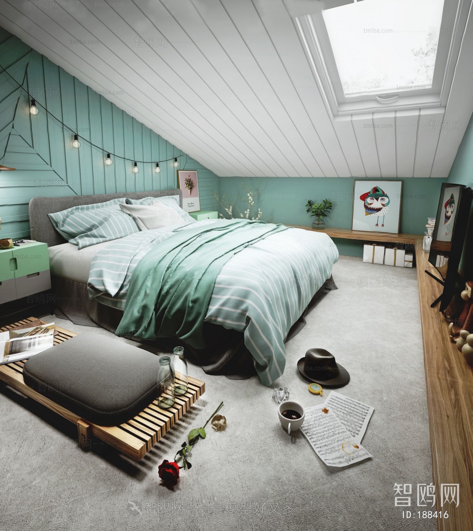 Nordic Style Bedroom