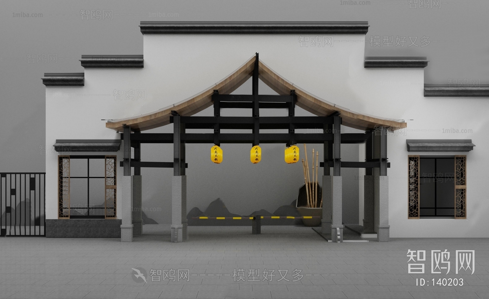 New Chinese Style Building Component