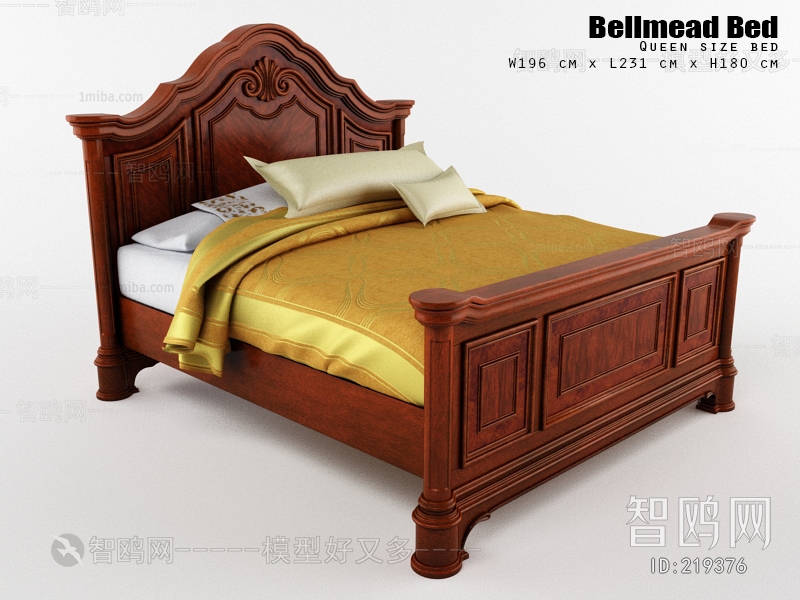 European Style Double Bed