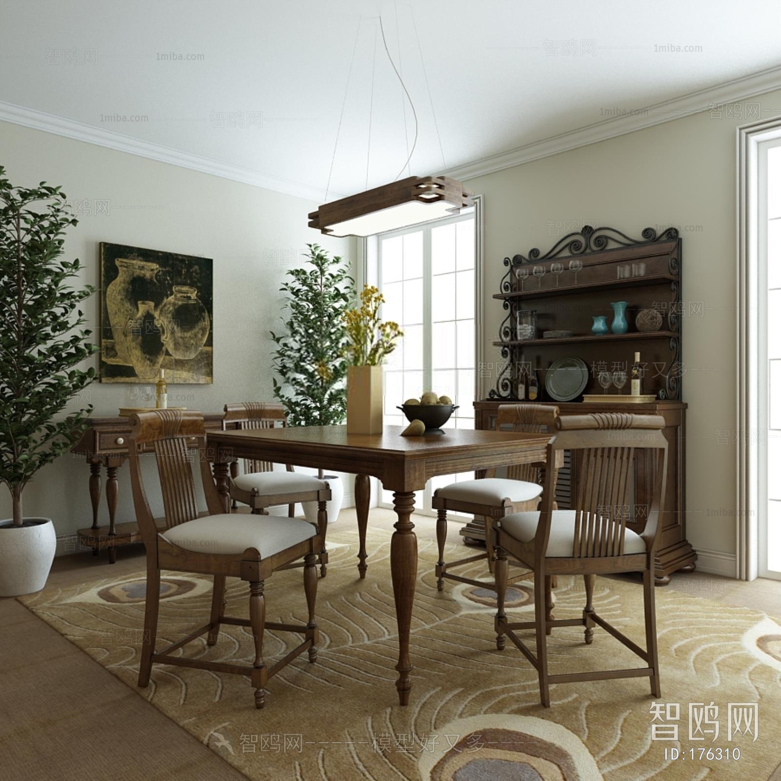 American Style Dining Room