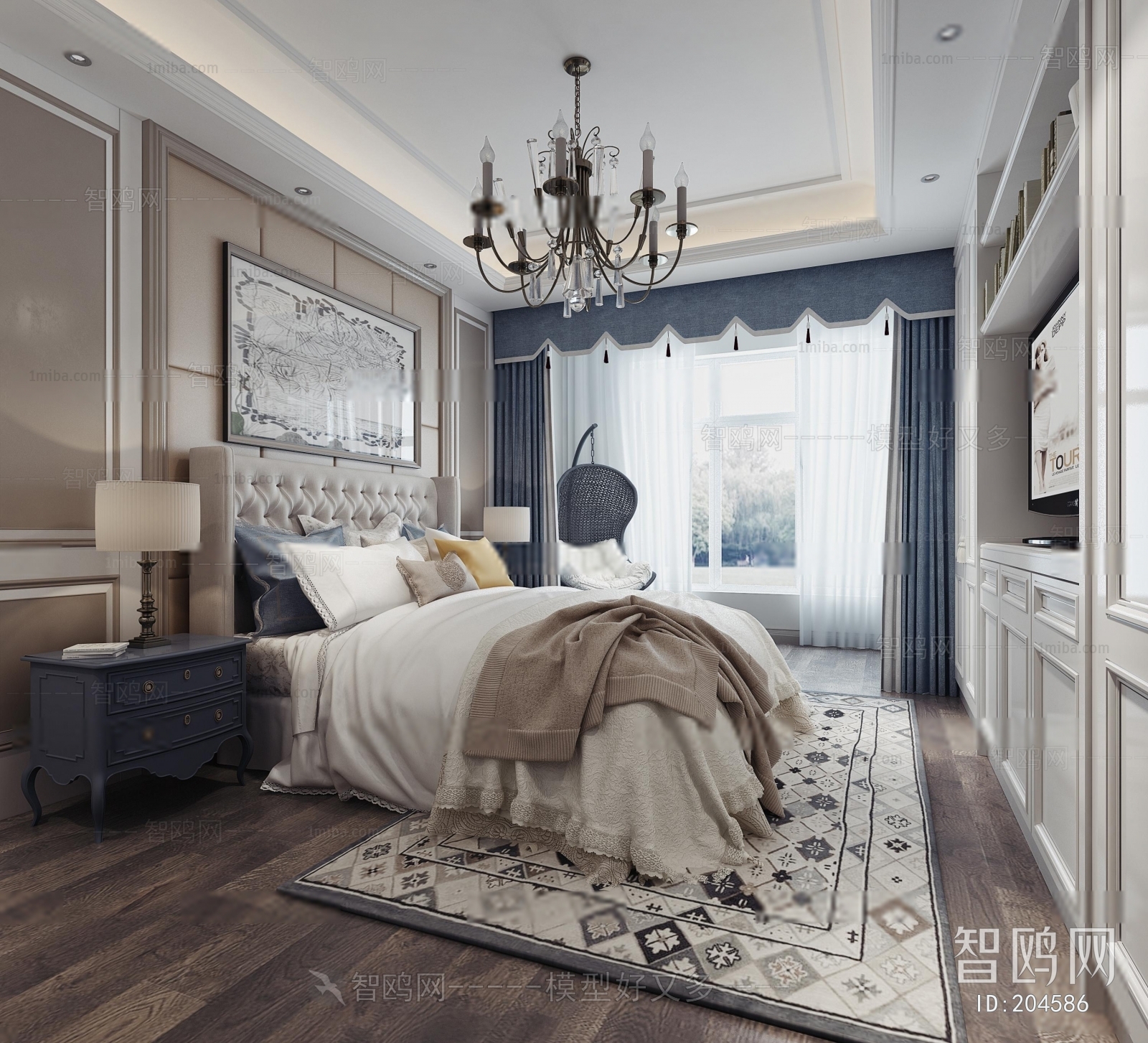 European Style Bedroom