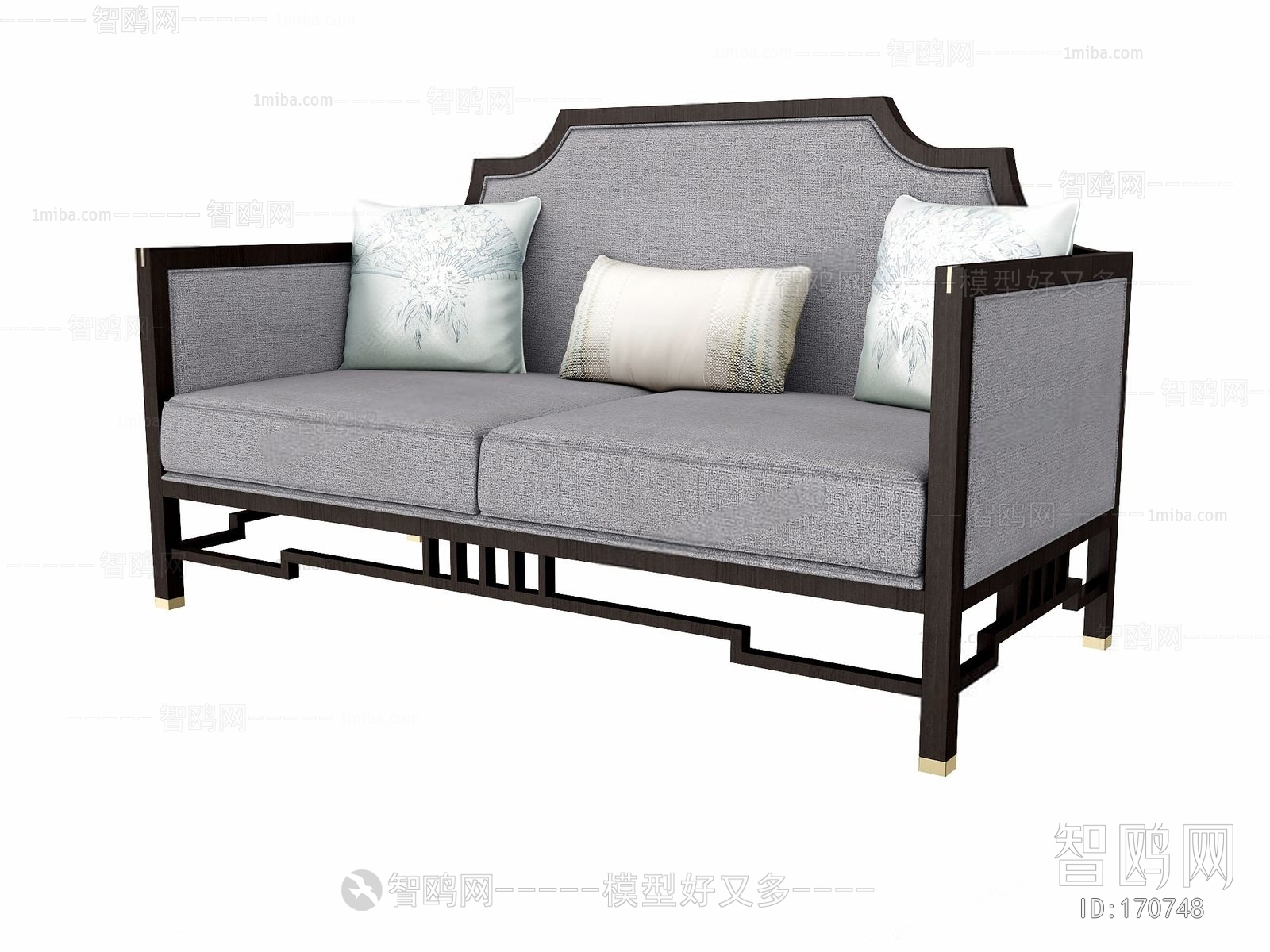 New Chinese Style Sofa Combination