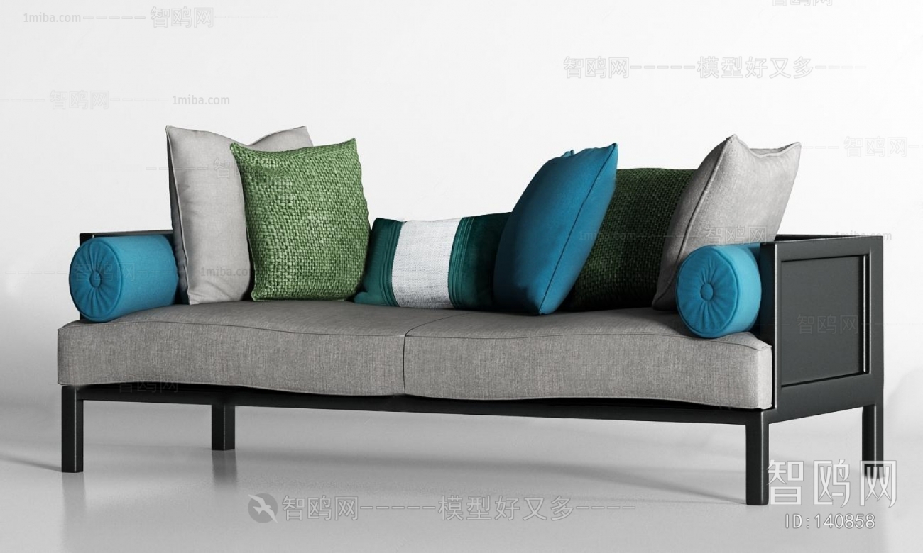 New Chinese Style A Sofa For Two