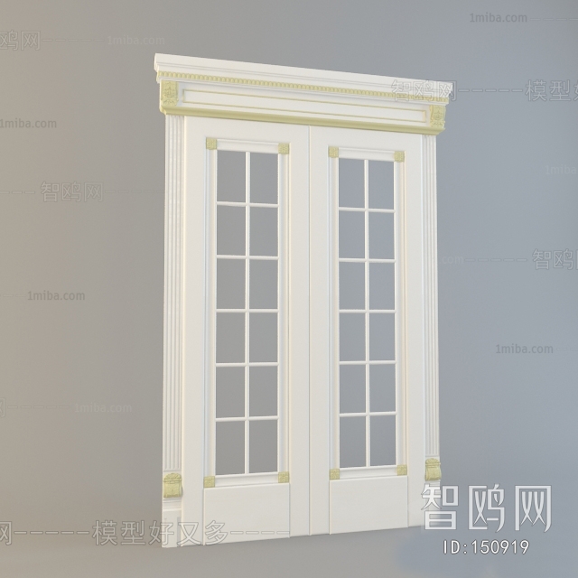 European Style Solid Wood Door