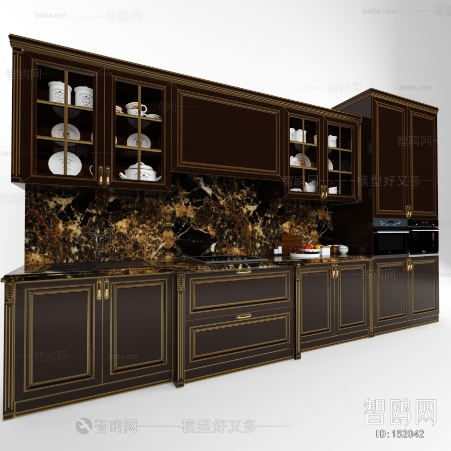 European Style Kitchen Cabinet