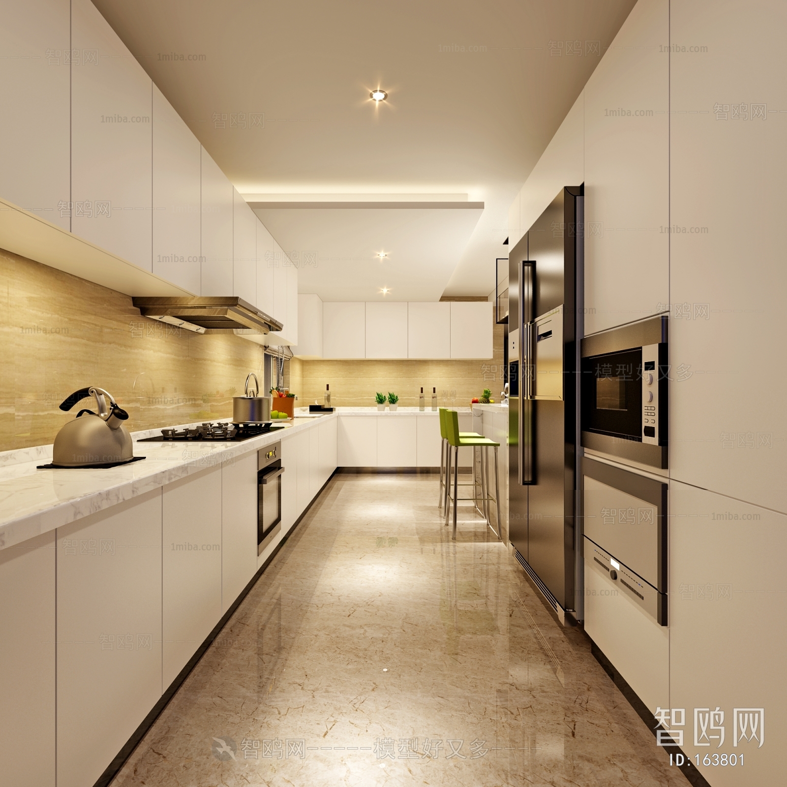 Modern The Kitchen