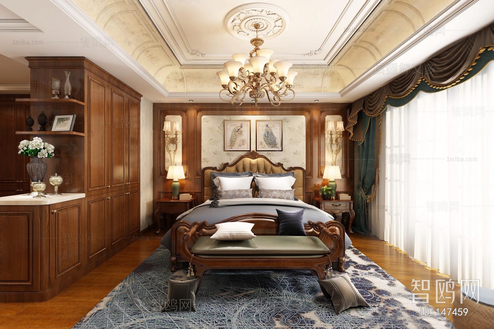 European Style Bedroom