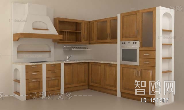 European Style Kitchen Cabinet