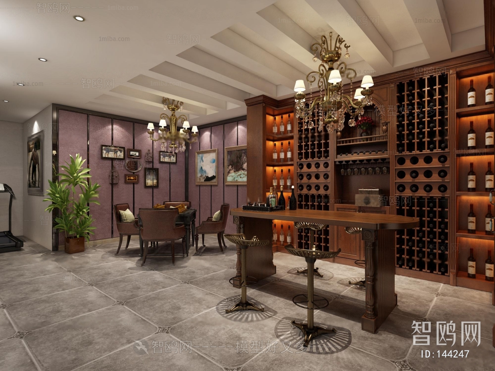 European Style Wine Cellar/Wine Tasting Room