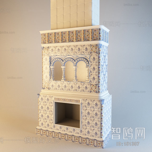 European Style Fireplace