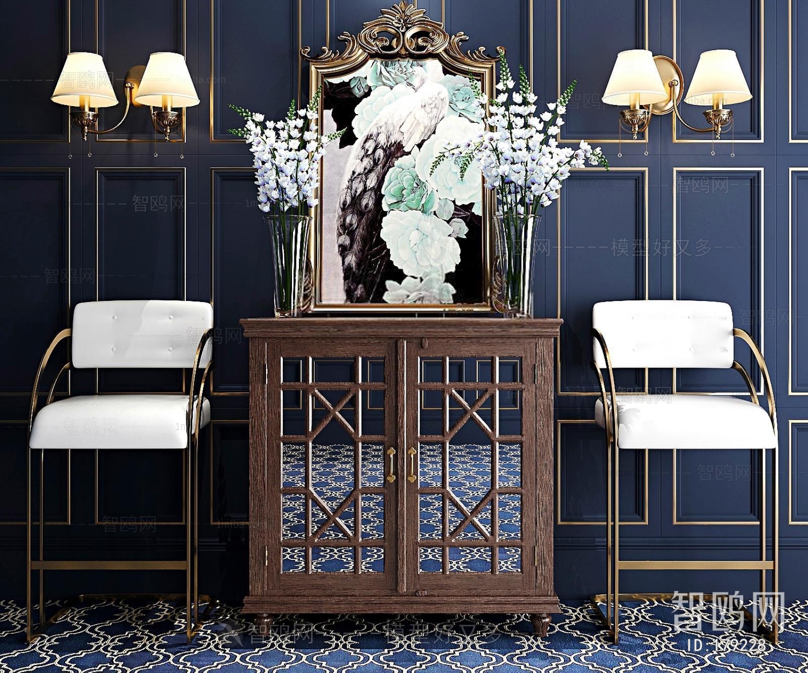 Modern Side Cabinet/Entrance Cabinet