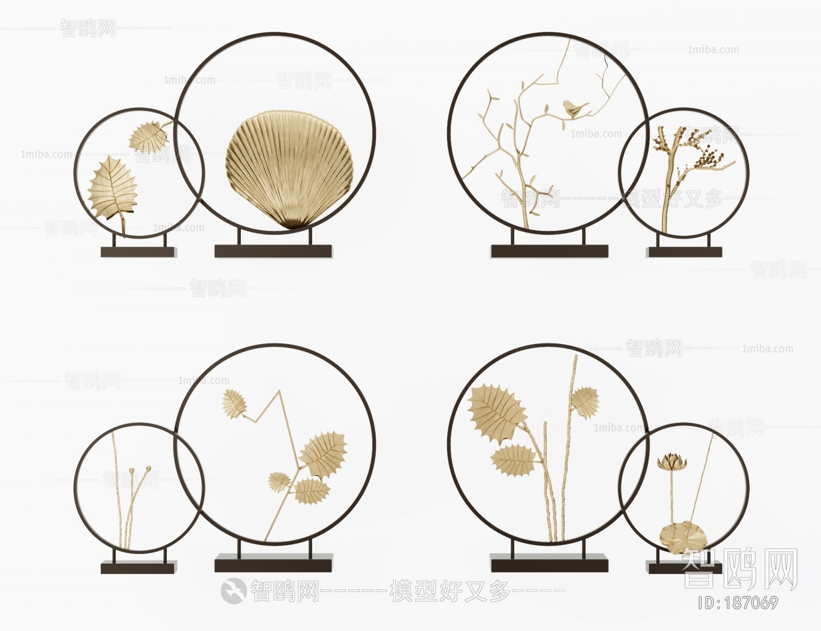 New Chinese Style Decorative Set