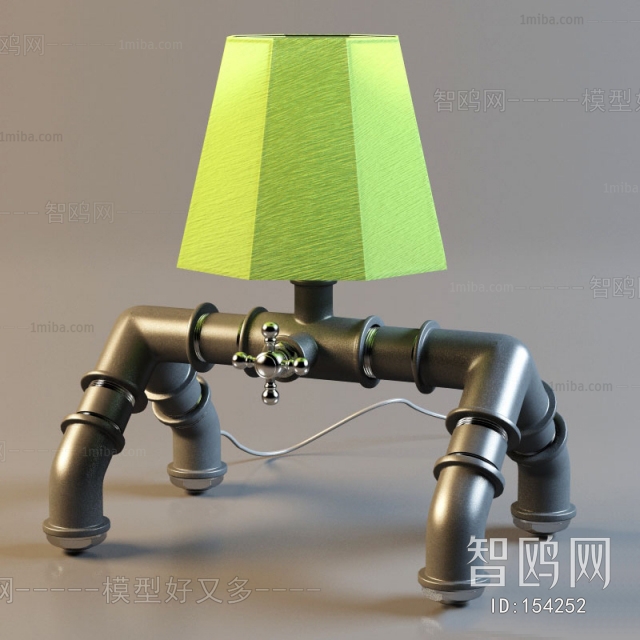 Industrial Style Table Lamp