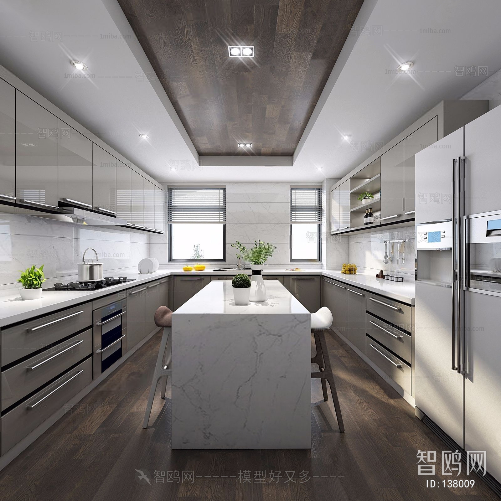 Modern The Kitchen