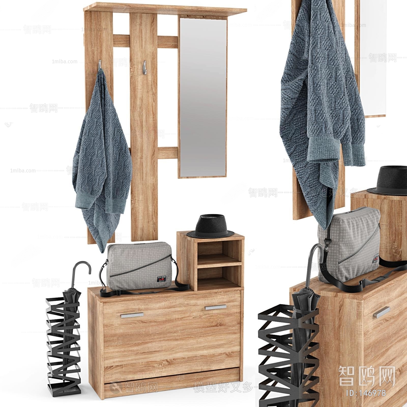 Modern Shoe Cabinet