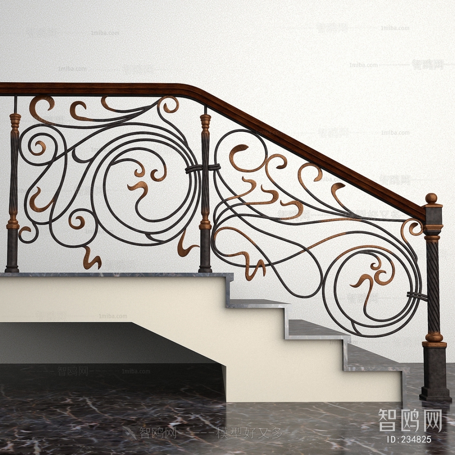 European Style Stair Balustrade/elevator