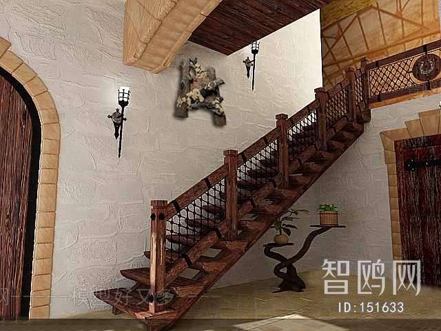 Modern Stair Balustrade/elevator