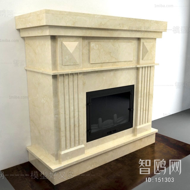 European Style Fireplace