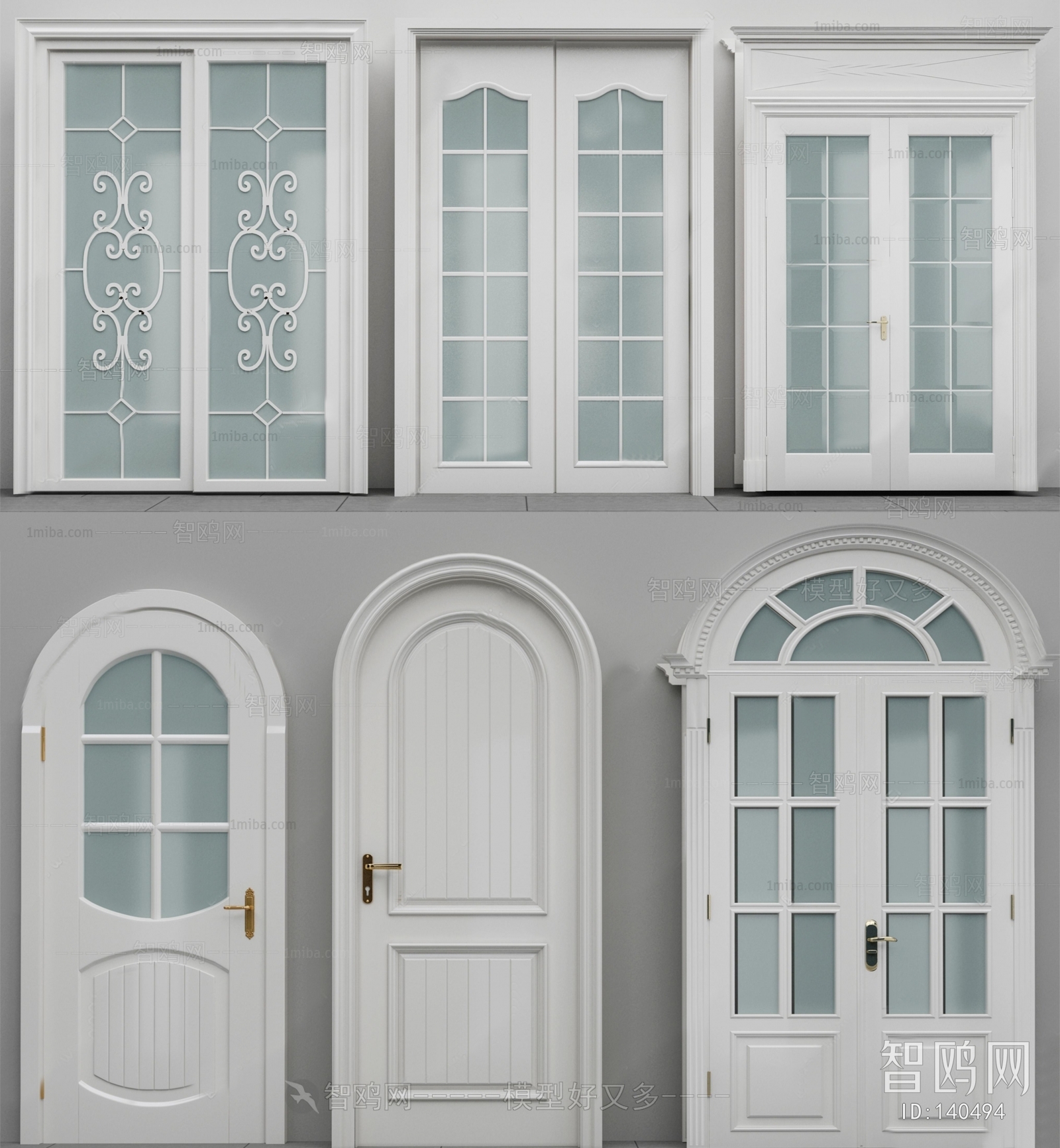 European Style Double Door