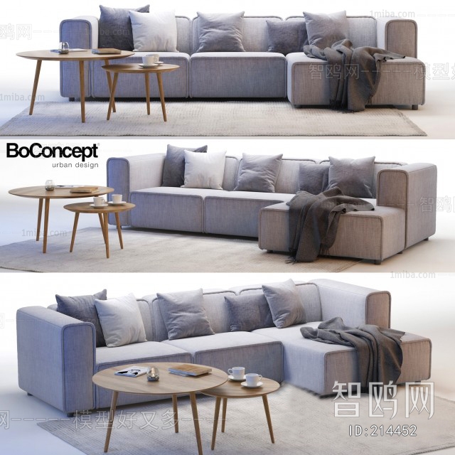 Modern Multi Person Sofa