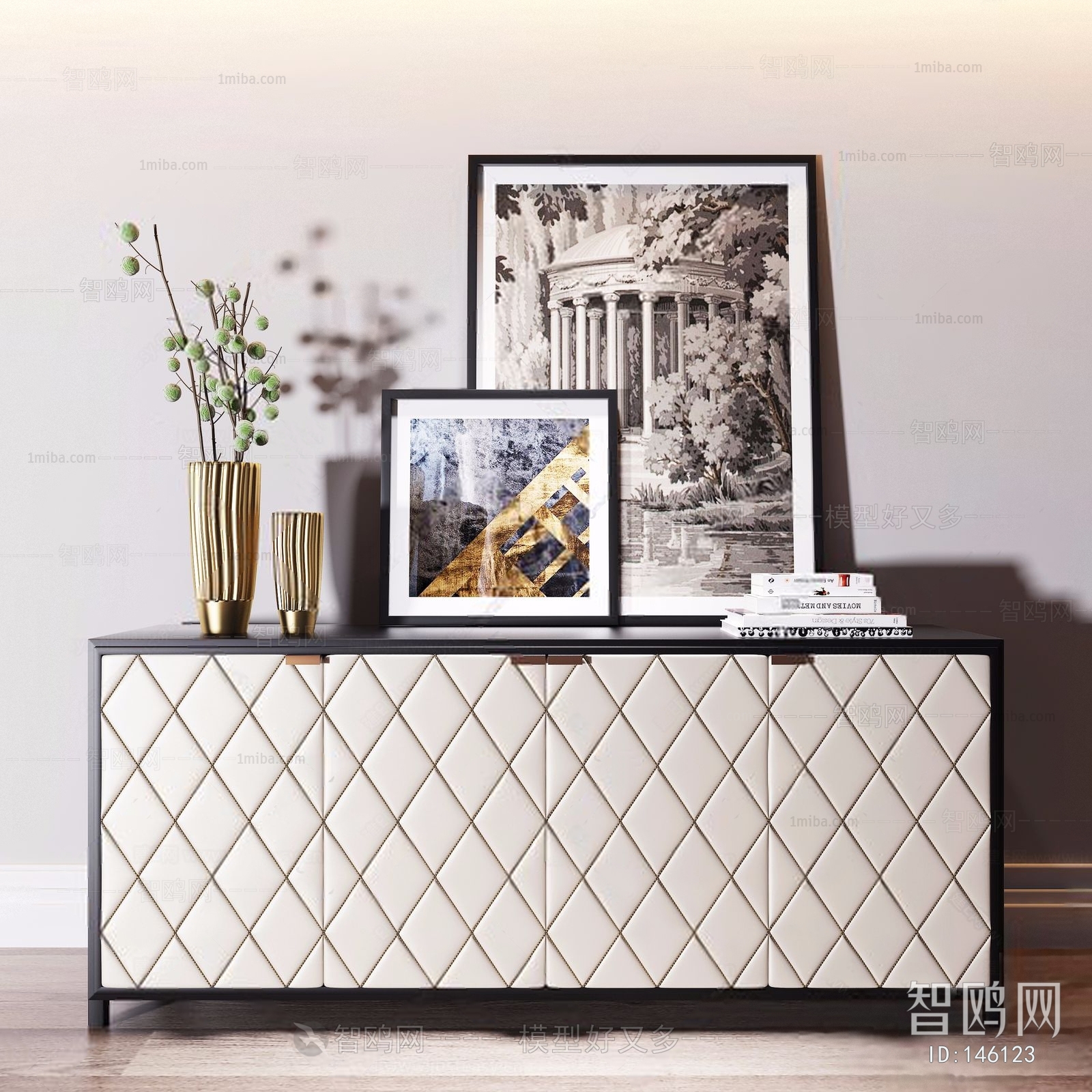 Modern Side Cabinet/Entrance Cabinet