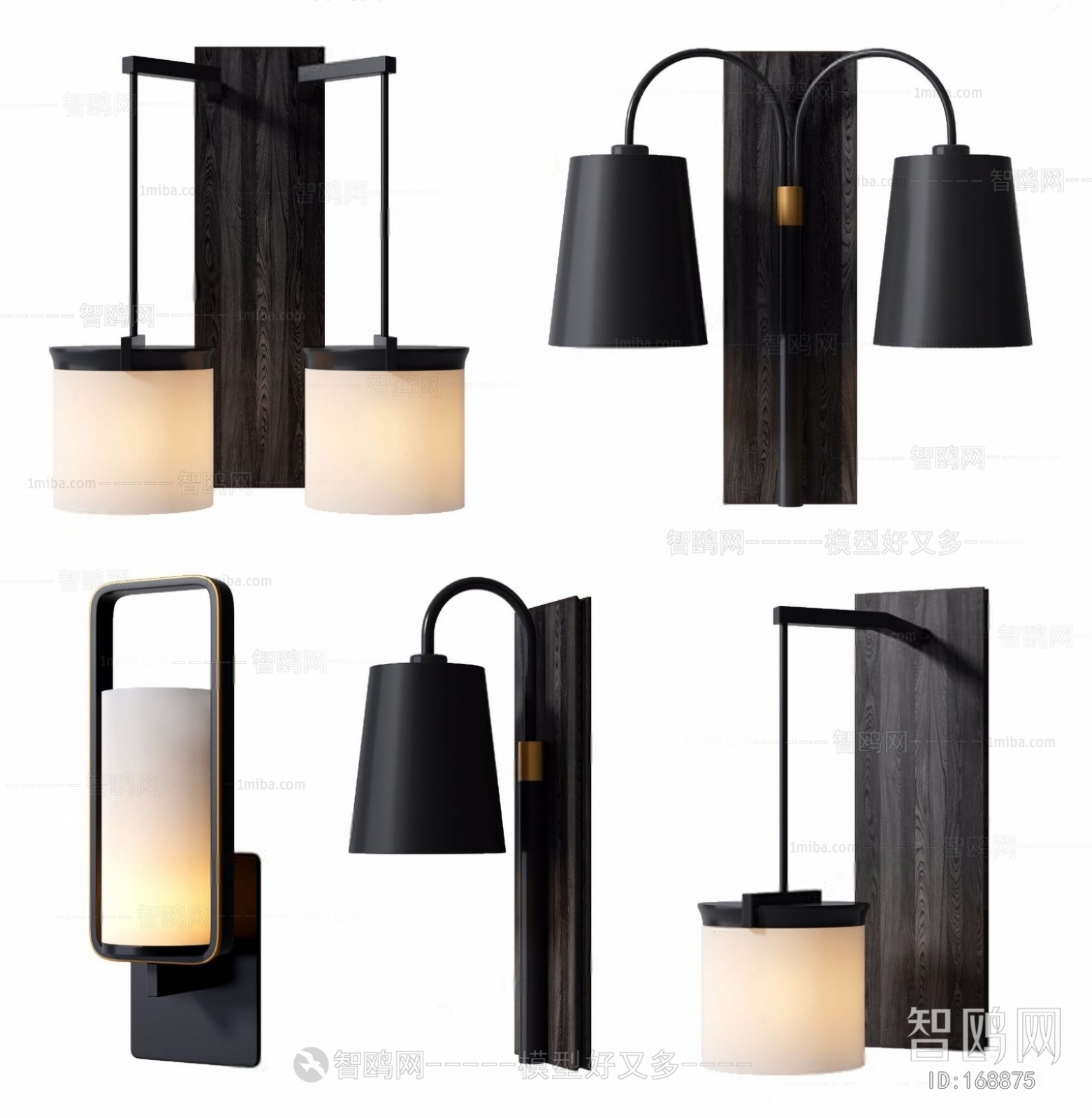 New Chinese Style Wall Lamp