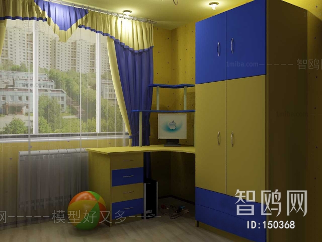 Modern Boy's Room And Son's Room