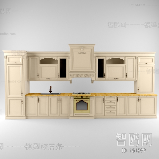 European Style Kitchen Cabinet