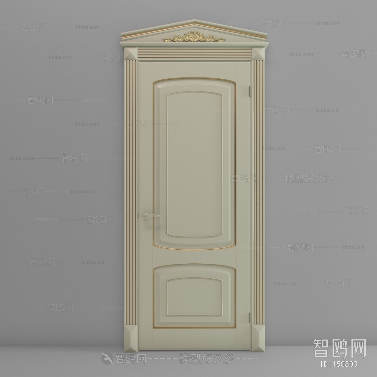 European Style Solid Wood Door