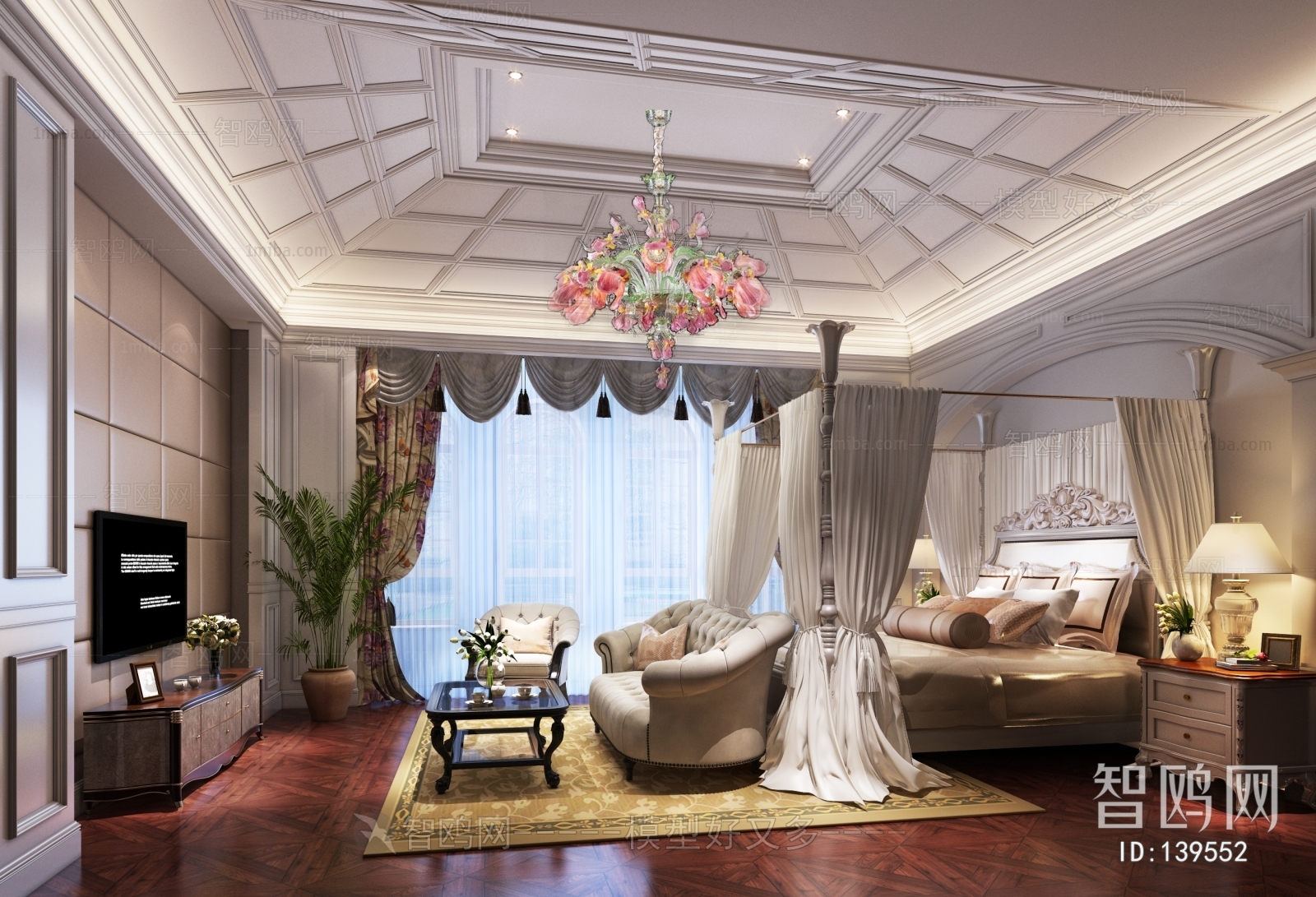 European Style Bedroom