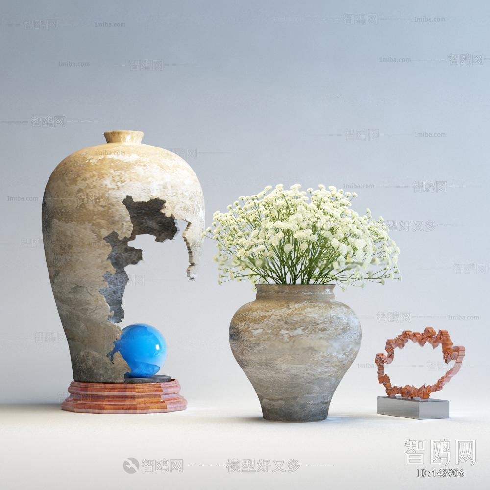 New Chinese Style Decorative Set