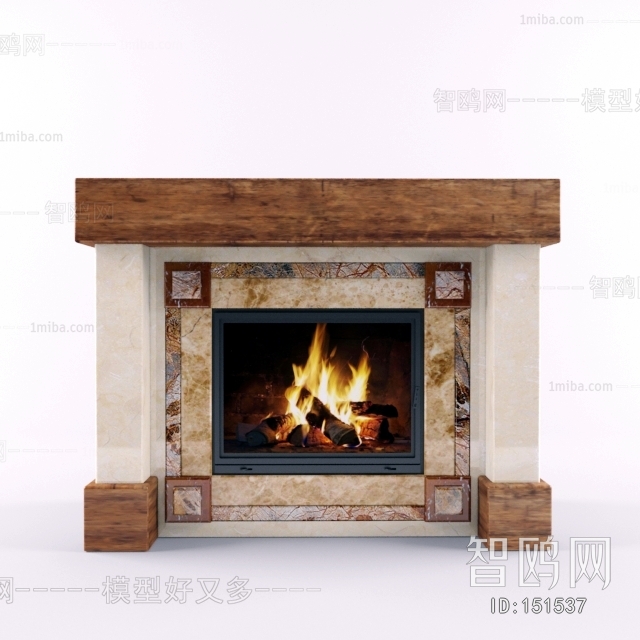 European Style Fireplace