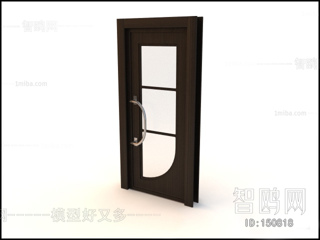 Modern Solid Wood Door