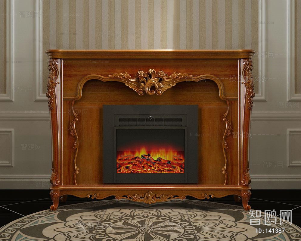 European Style Fireplace