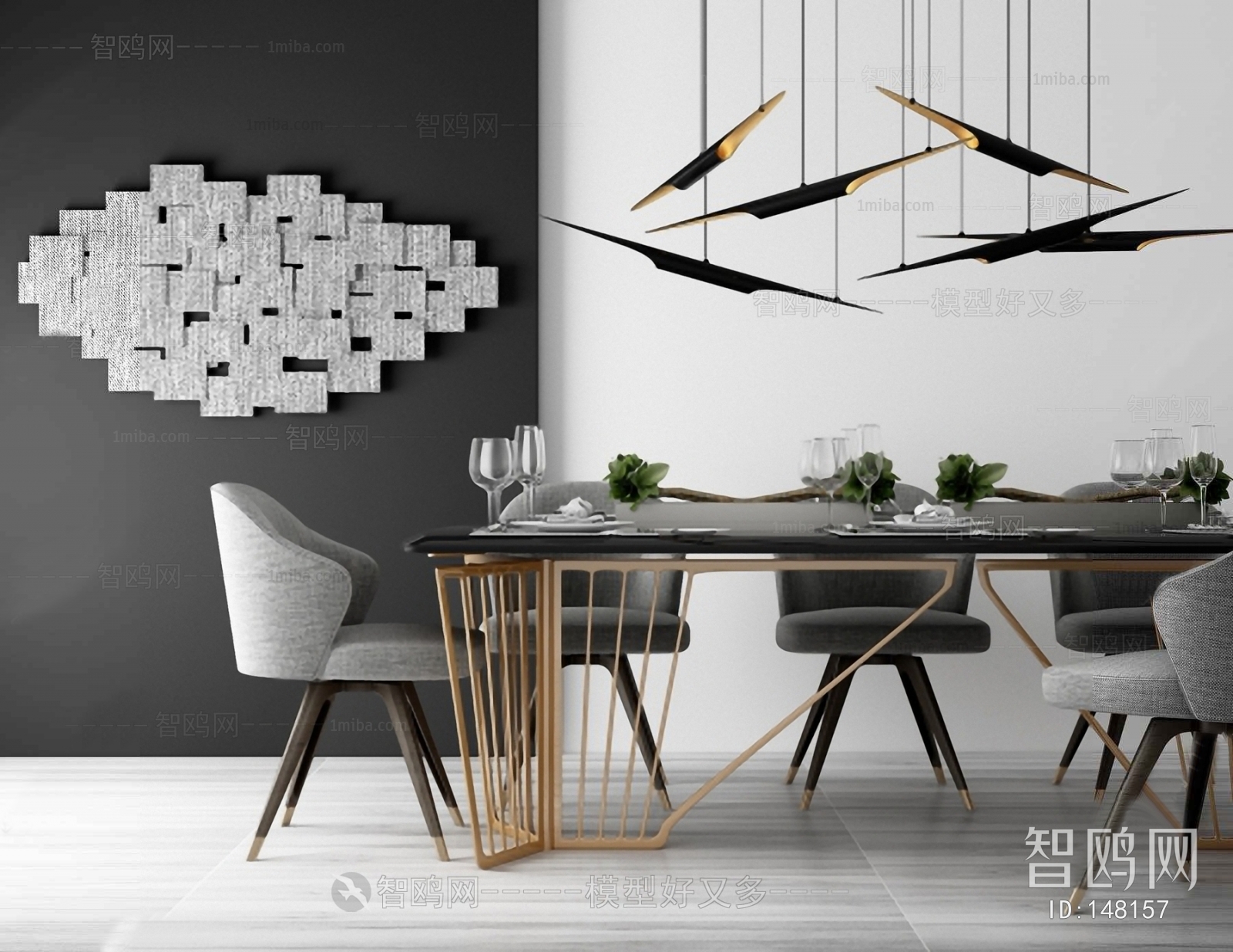 Modern Dining Table And Chairs