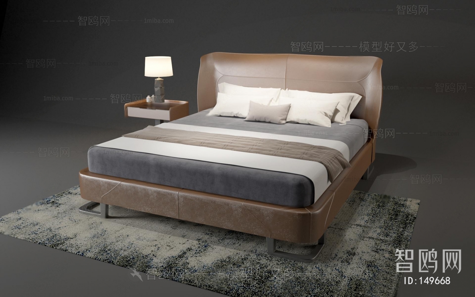 Modern Double Bed