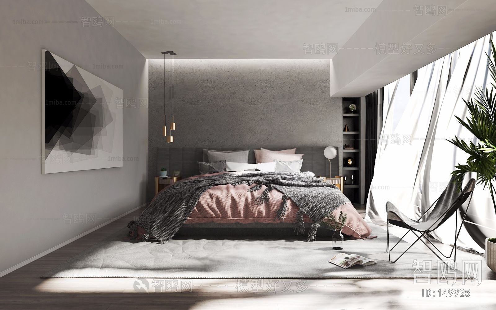 Nordic Style Bedroom