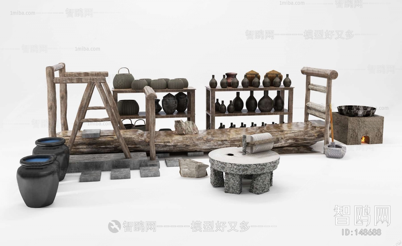 New Chinese Style Decorative Set