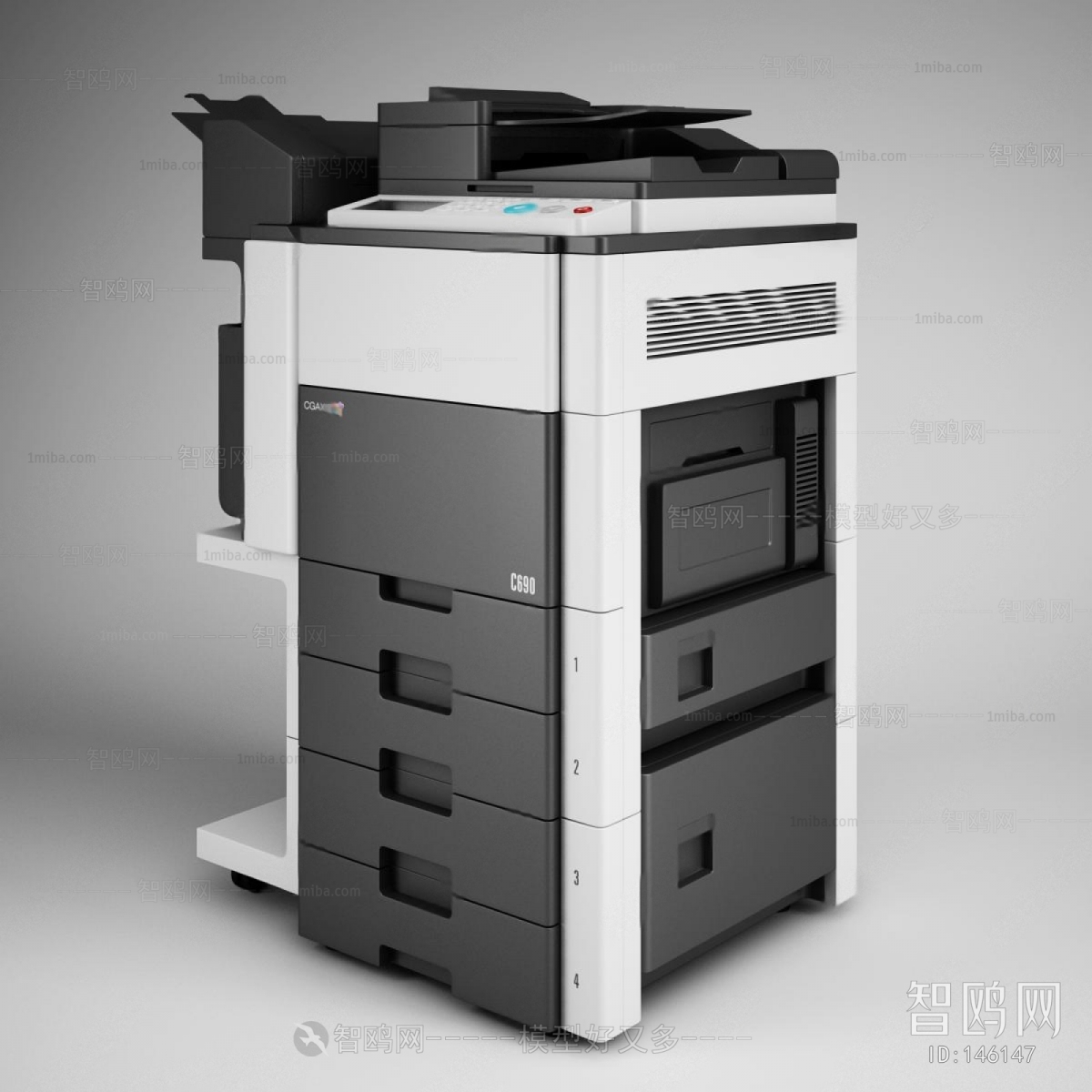 现代办公用品复印机打印机
