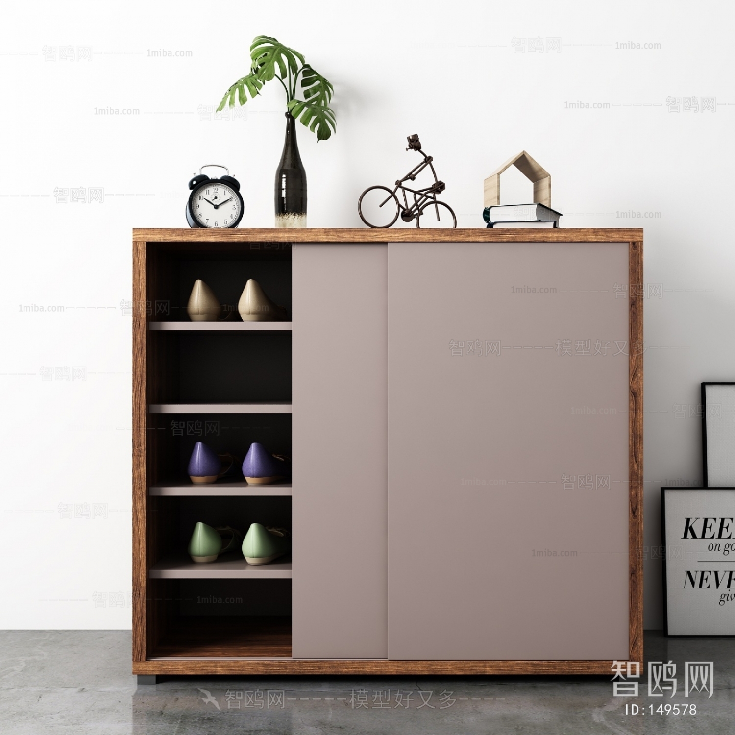 Modern Shoe Cabinet