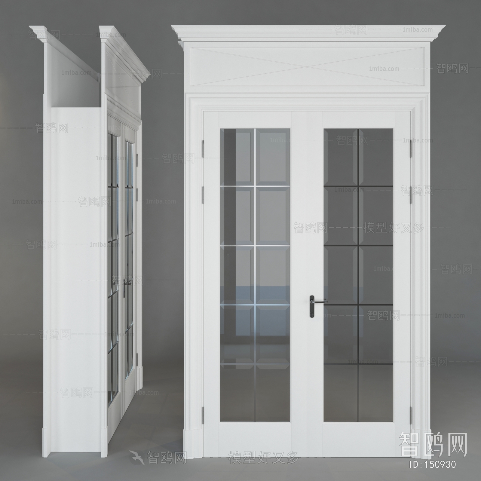 Modern Solid Wood Door